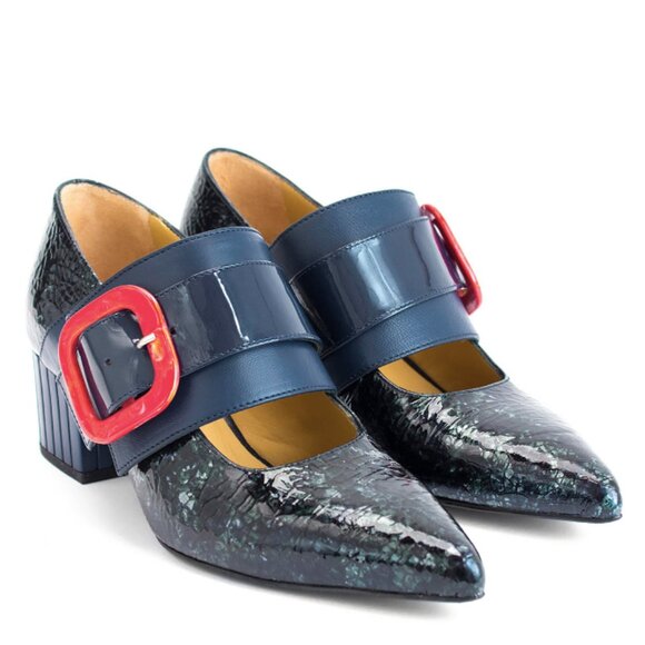John Fluevog Effortless Felicity Vintage-Inspired Mary Jane Shoe Women's Size 11